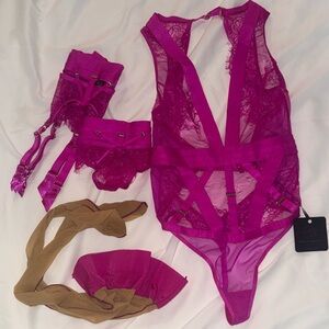 Honey Birdette lingerie set